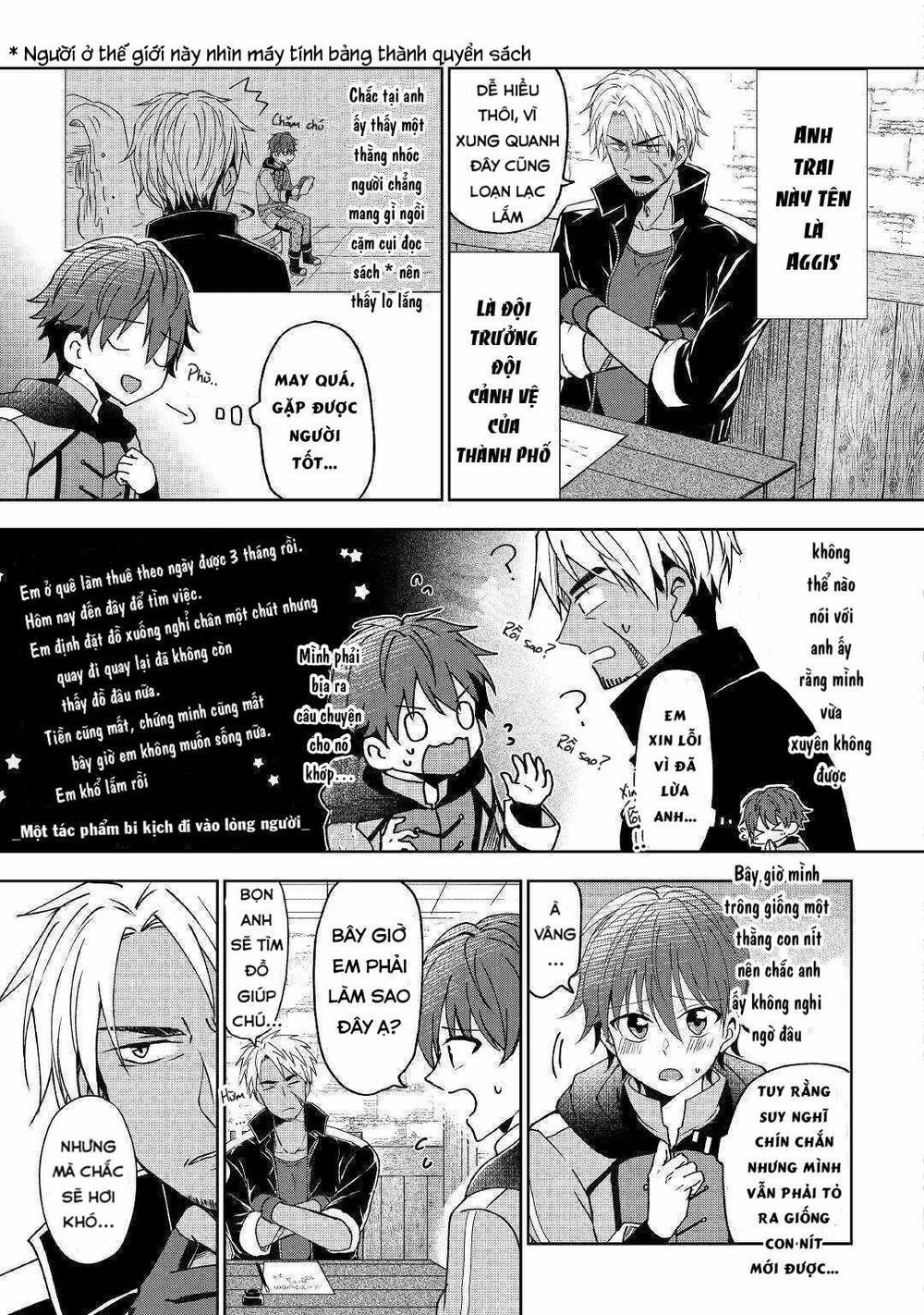 xuyên không cực mạnh cùng máy tính bảng siêu cheat chapter 1 12