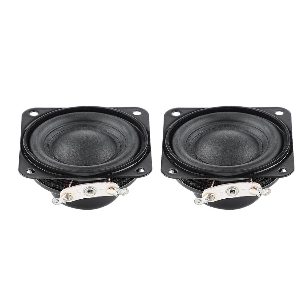 AIYIMA 2PCS 1,5 inch Mini Full Range Loa di động 4 ohm 5 10w Stroke Bass Hifi Stereo Sound Loudpeaker Home Nhà hát Color: 4 ohm 10W
