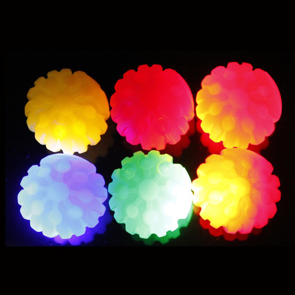 Quả bóng cao su có đèn led nhấp nháy huấn luyện cho chó tương tác