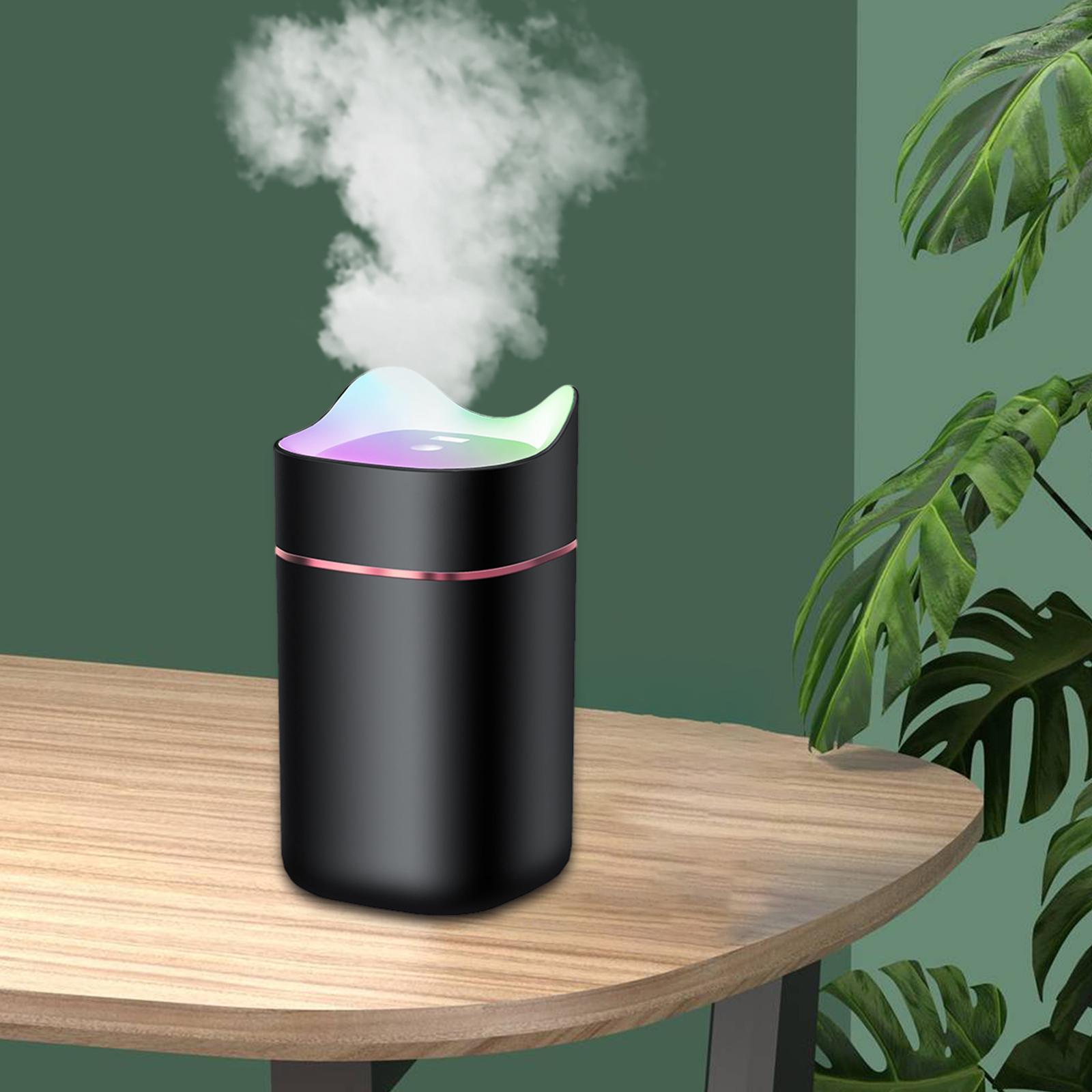 Desktop Humidifiers, 1.4L Air Humidifier, USB Cool Mist Sprayer with Night Light for Home, Office, Plants