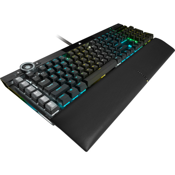 Bàn Phím Cơ Chơi Game Corsair K100 RGB - Black - Hàng Chính Hãng