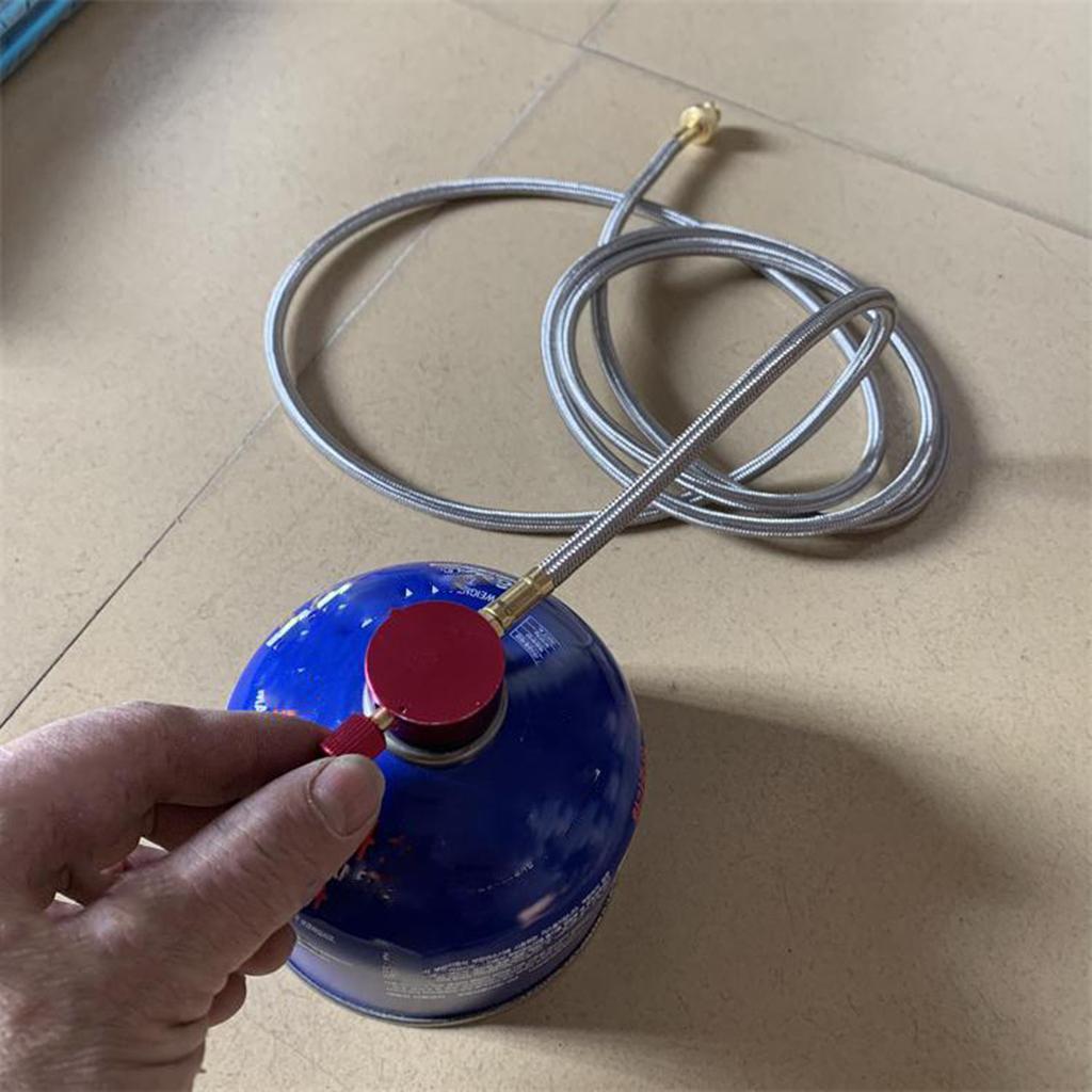 Adjustable  Regulator Hose Gas Tank  Camping  Burner