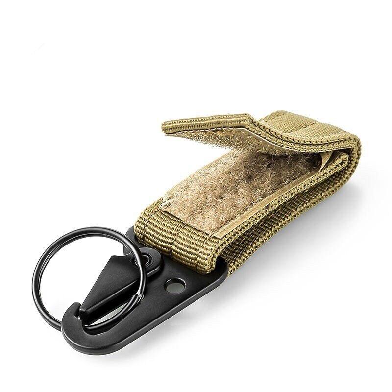 1PC Carabiner High Strength Nylon Key Hook MOLLE Webbing Buckle Hanging System Belt Buckle Hanging Camping Hiking Accessories