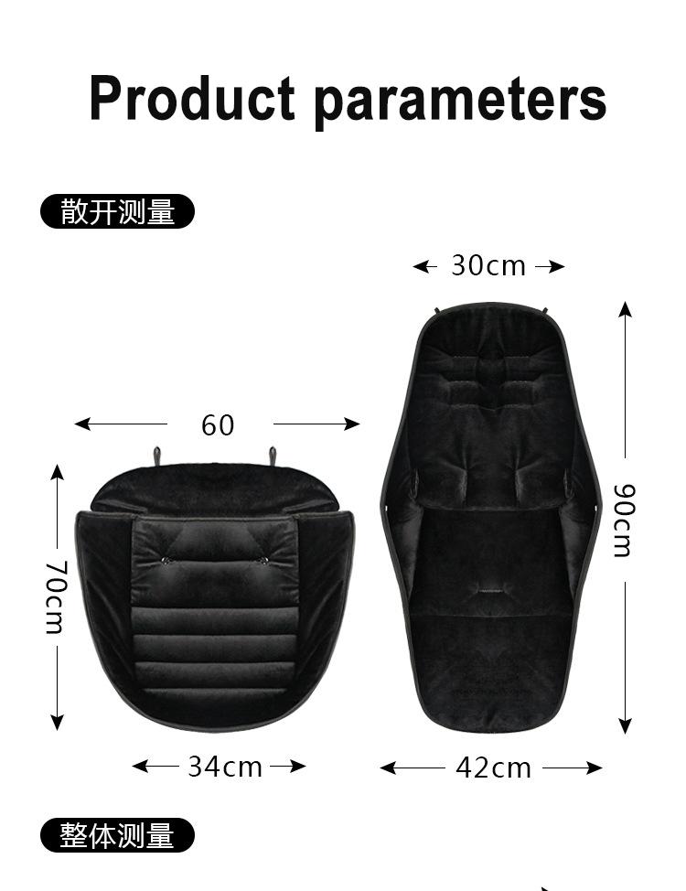 Xe Đẩy Cho Bé Ngủ Ấm Áp Xe Đẩy Chân Bọc Dày Đệm Chân Bao Kính Chắn Gió Mùa Đông Ra Chống Gió