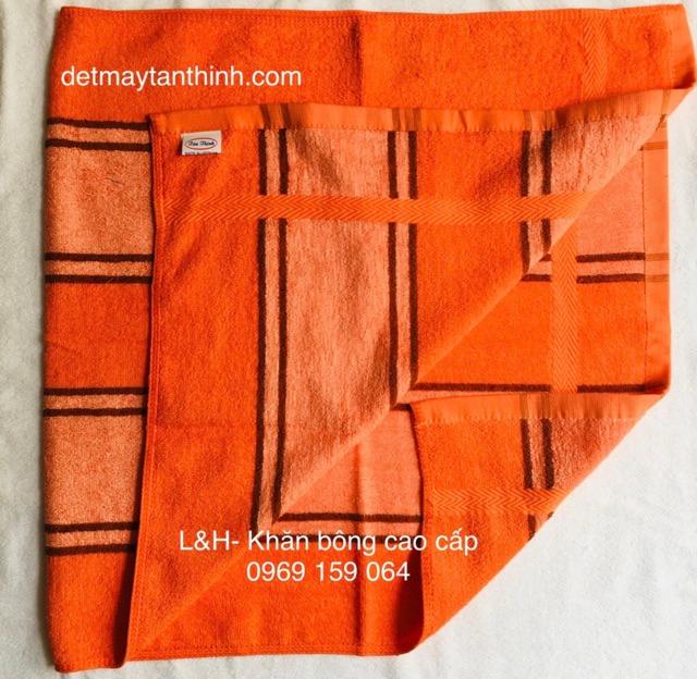 Khăn tắm 100% cotton kẻ sọc Tân Thịnh, KT 50x100cn
