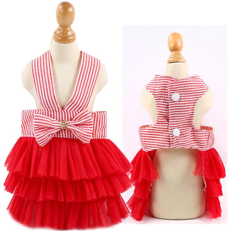 Váy, đầm dành cho thú cưng, đủ size, mẫu mã đa dạng AT10-14