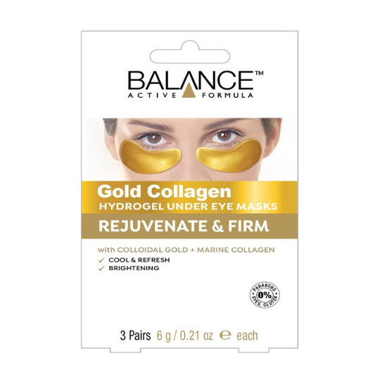 Mặt nạ mắt  BALANCE GOLD COLLAGEN HYDROGEL UNDER EYE MASK - 3 MIẾNG