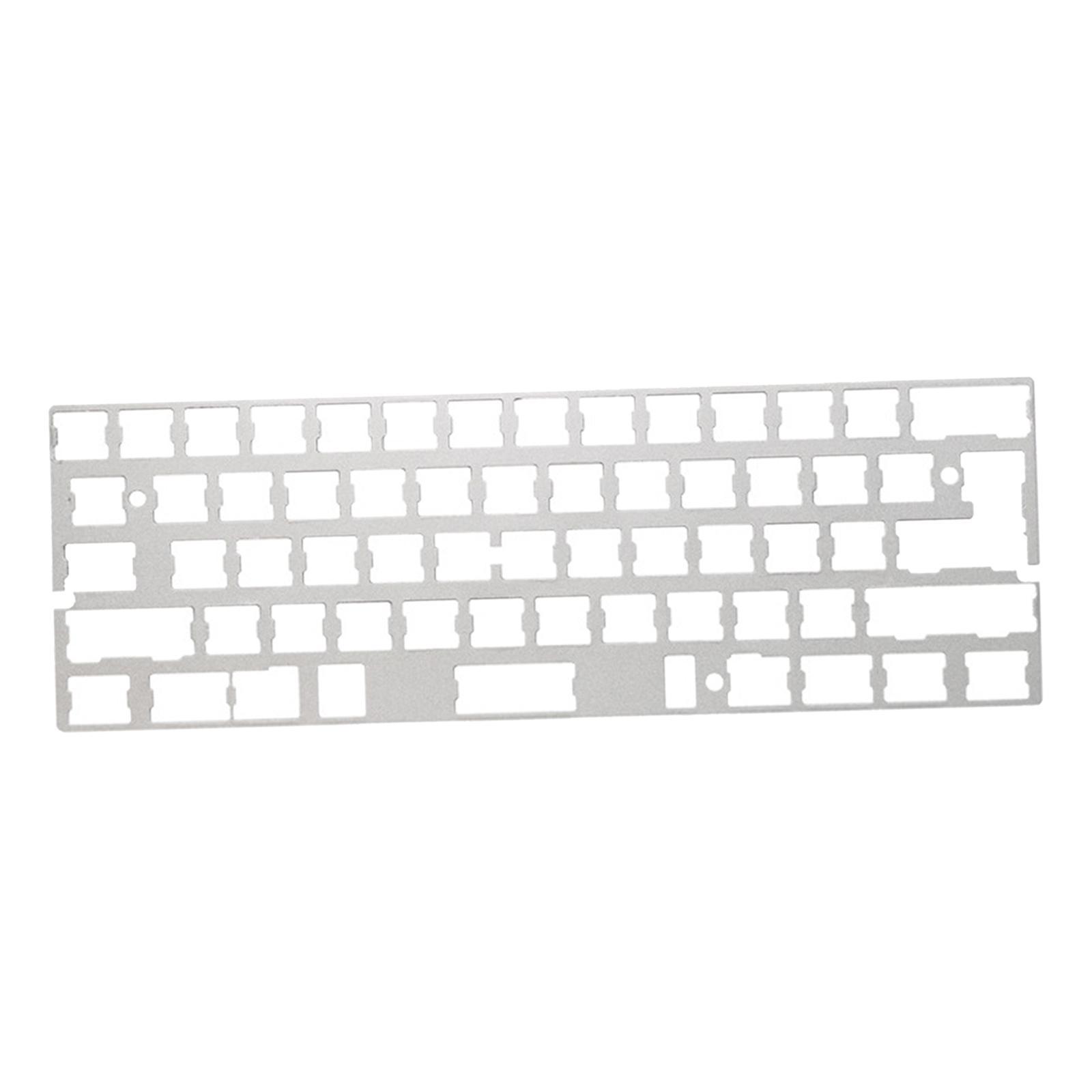 Positioning Board Plate Anodized Aluminum Splited Plate for GH60 PCB 60% Keyboard DIY