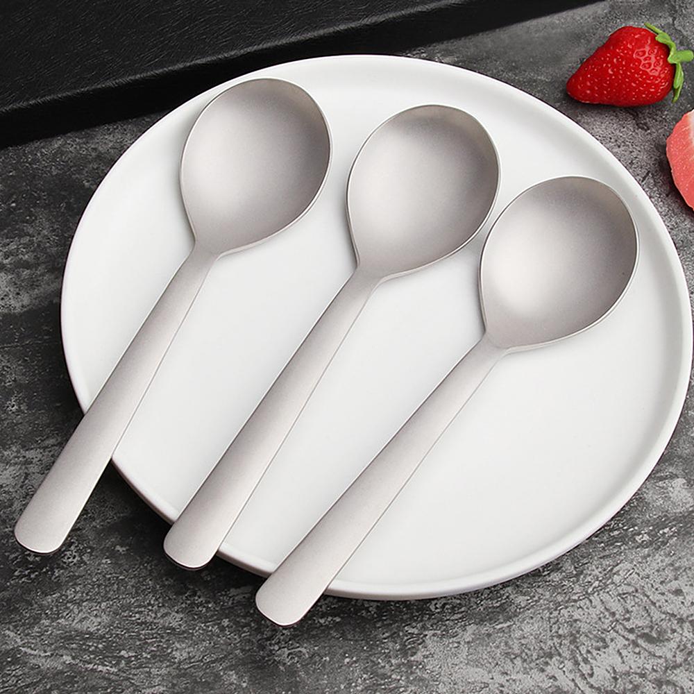 Dụng cụ muỗng ăn siêu nhẹ titanium để cắm trại & Picnic