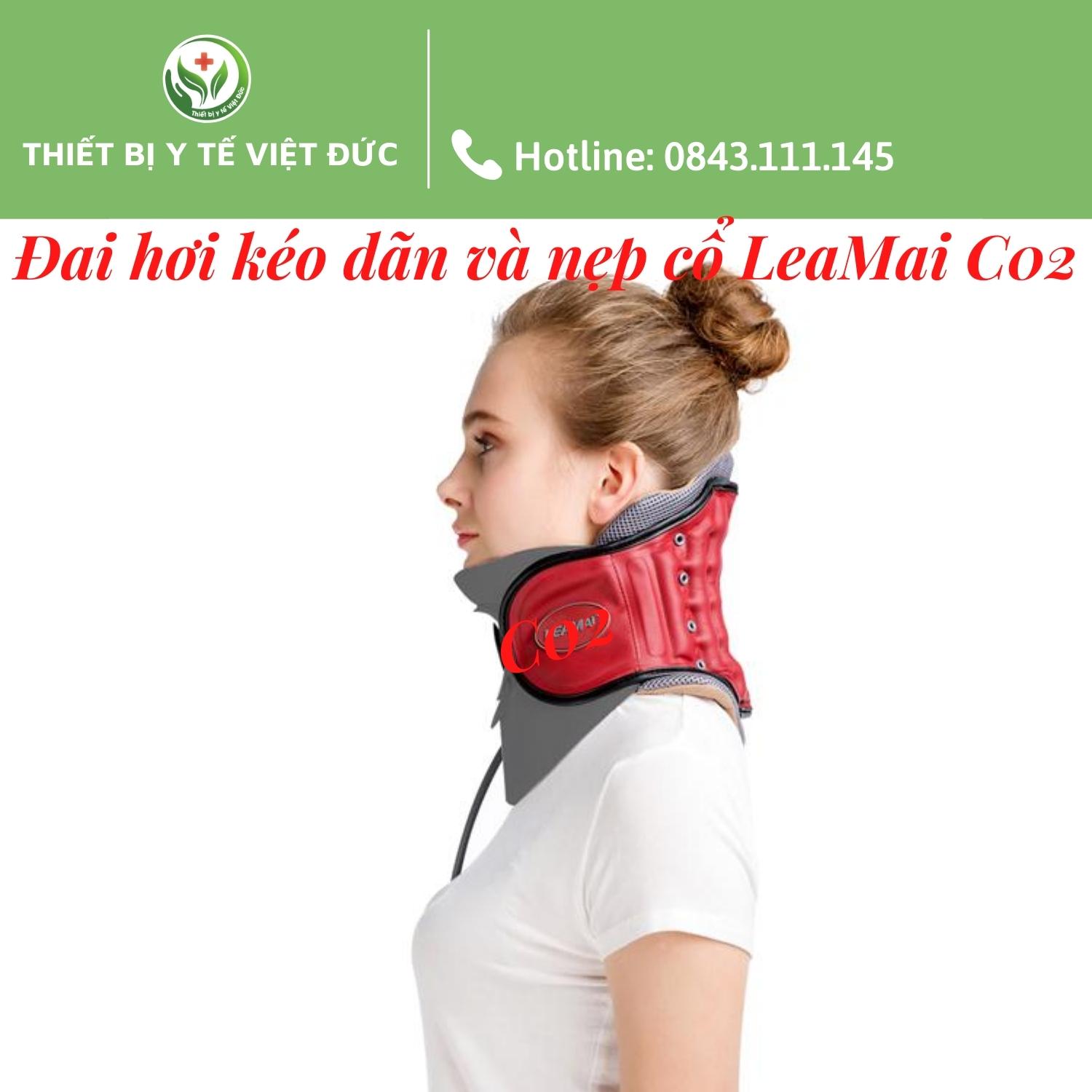 Đai Kéo Dãn Cột Sống Cổ, Đai Định Hình Cổ LEAMAI, Đai Cổ, Nẹp Cổ,