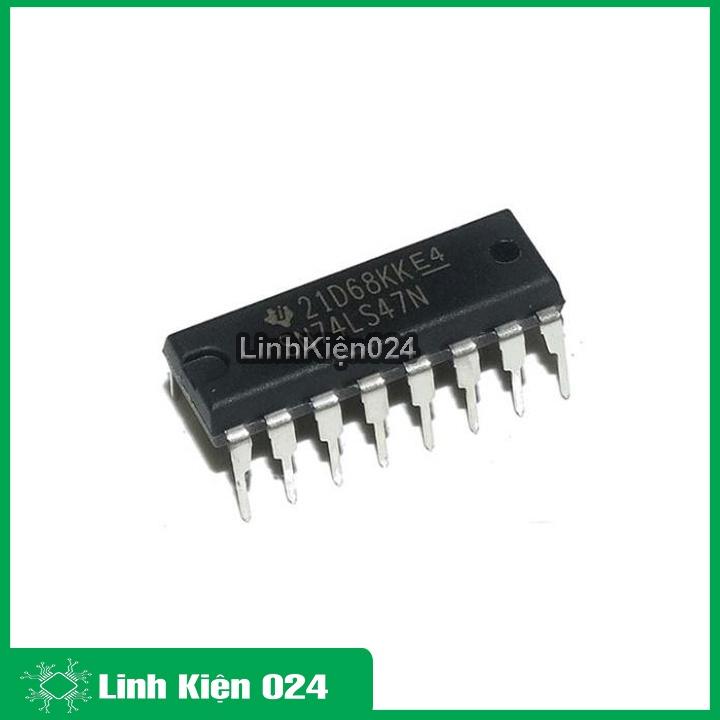 74LS47 BCD to 7-segment Decoder/Driver DIP16