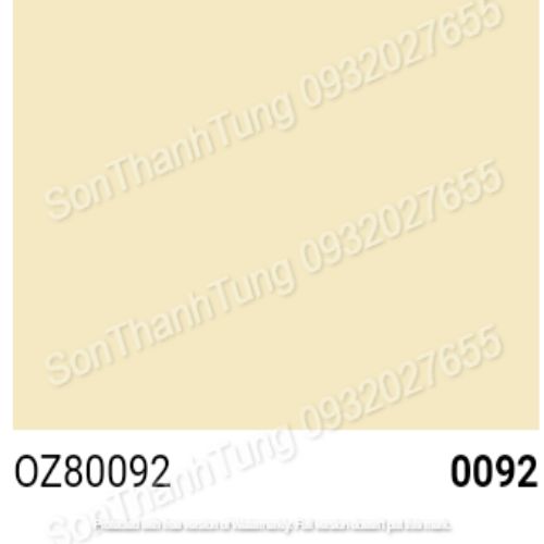 OEXPO ZOCO ANTI-FADE UV FOR EXTERIOR – SƠN NGOẠI THẤT CAO CẤP CHỐNG THẤM & BỀN MÀU VƯỢT TRỘI- OZ 80092