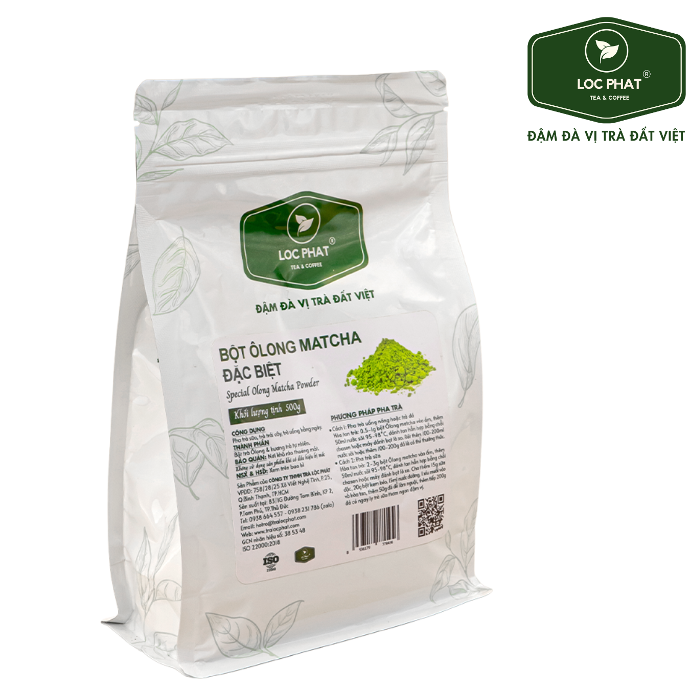 BỘT ÔLONG MATCHA ĐẶC BIỆT LỘC PHÁT 500G