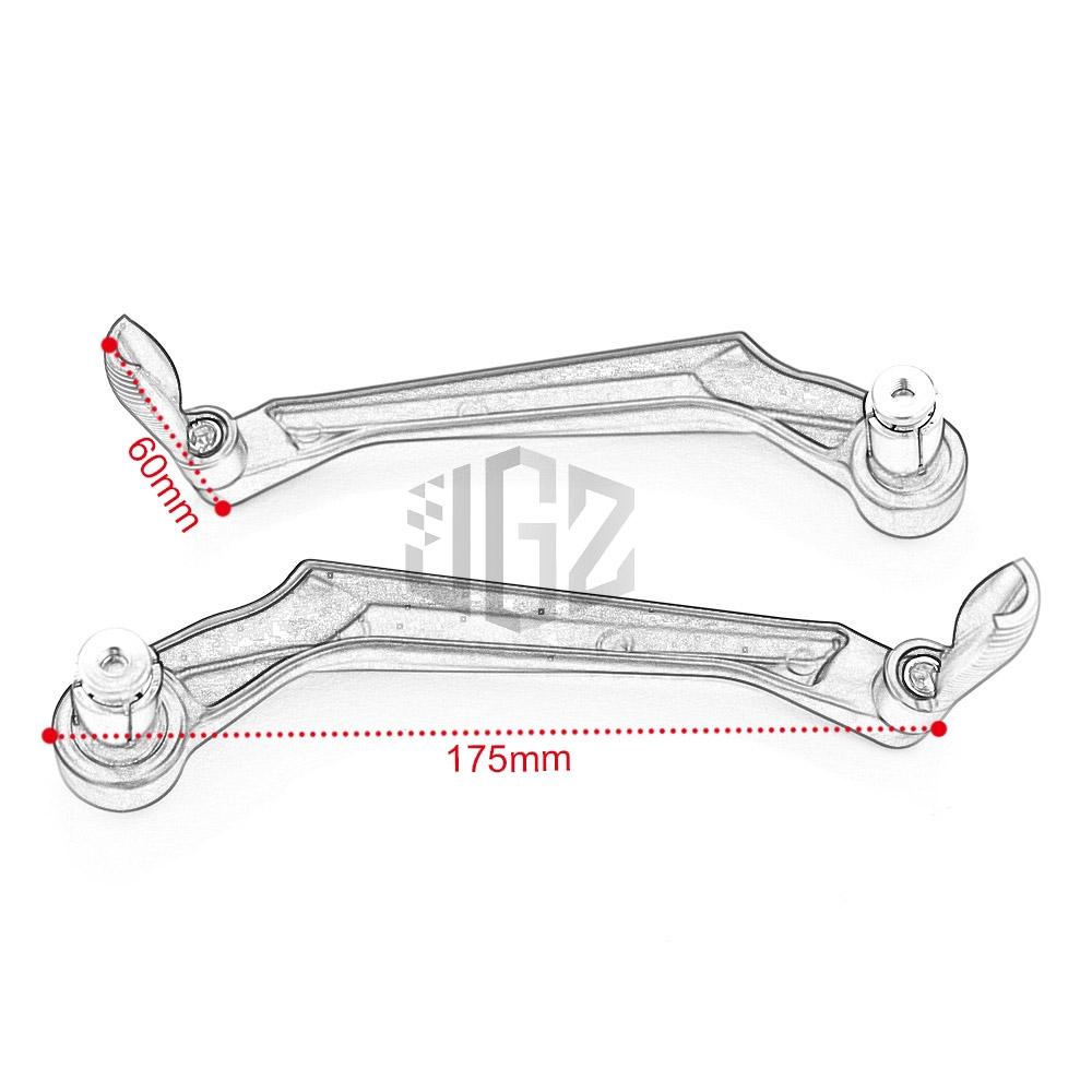 Phụ Kiện Bảo Vệ Tay Thắng Xe Mô Tô Yamaha Yzf R1 R3 R25 R6 7 / 8 "22Mm