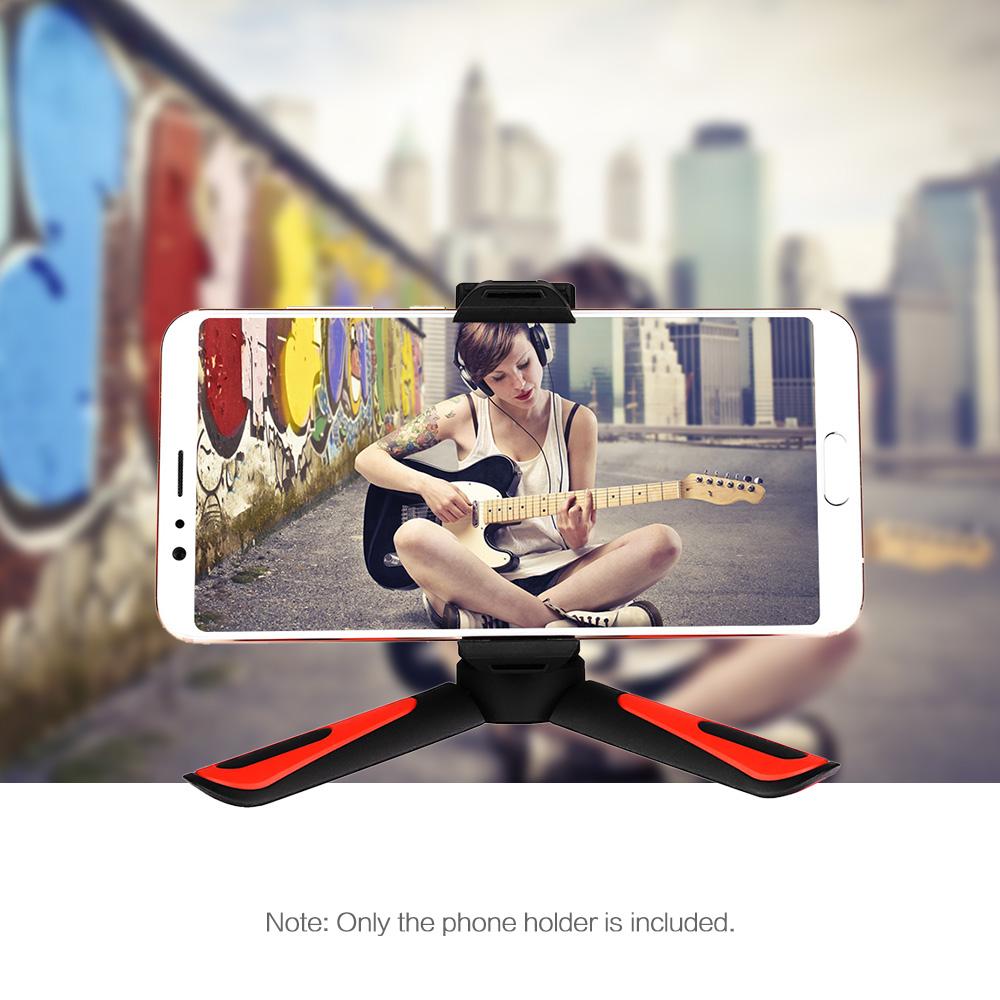 Giá đỡ điện thoại thông minh có thể co giãn,Xoay 360 độ với lỗ vít 1/4 inch cho iPhone X / XS / 8P Samsung