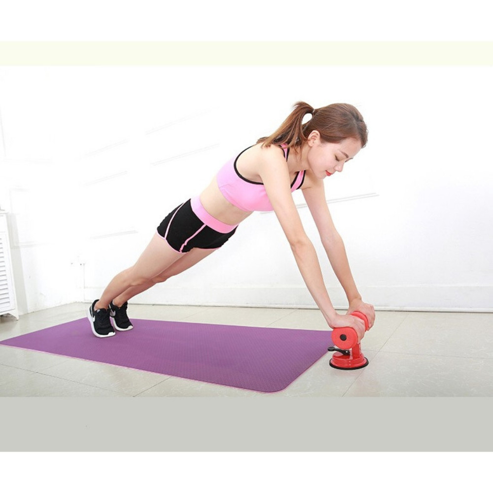Dụng Cụ Tập Cơ Bụng, Tập Gym Tại Nhà Có Đế Hít Chân Không Chịu Lực Tốt Thanh Điều Chỉnh 3 Nấc SK2105