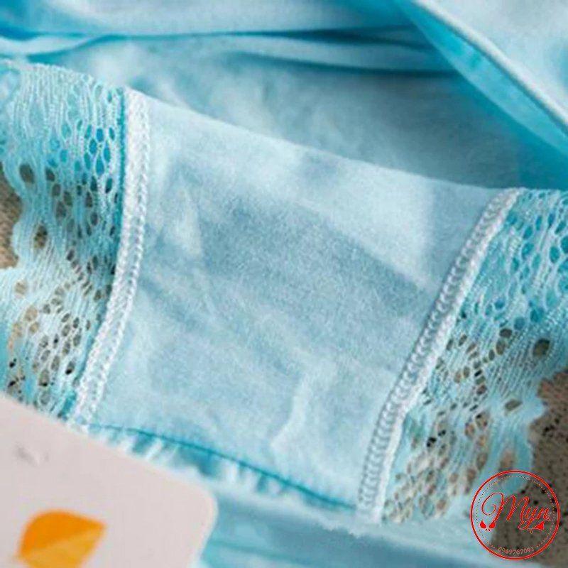 Quần Lót Nữ Viền Ren Cotton Mềm Mại Modal Cao Cấp