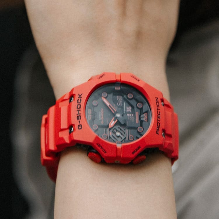 Đồng Hồ Casio Nam G-Shock Dây Nhựa GA-B001