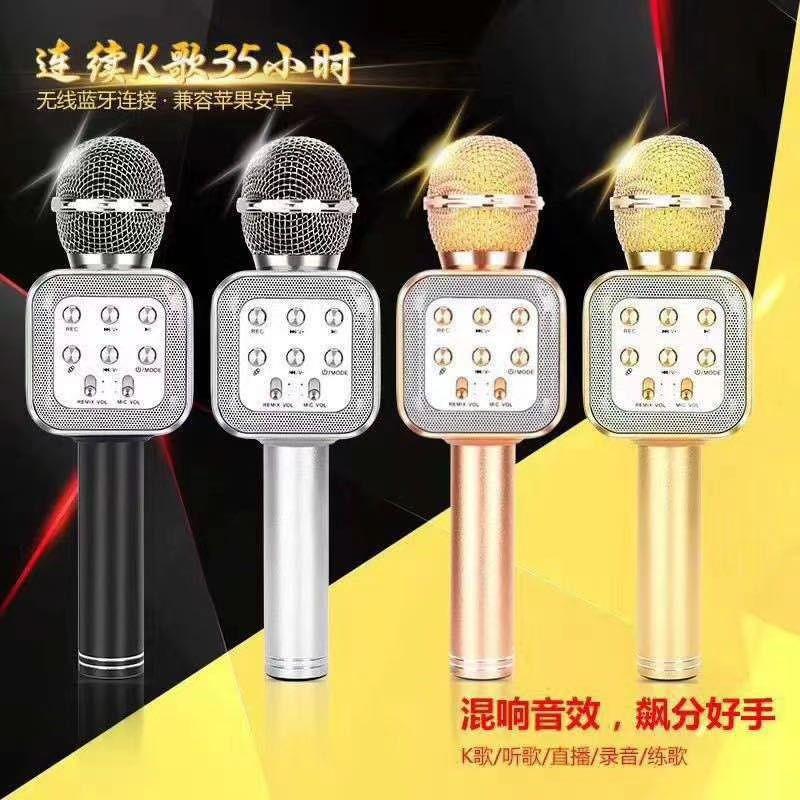 MÍC HÁT WS _1818 KARAOKE LIỀN LOA BLUETOOTH