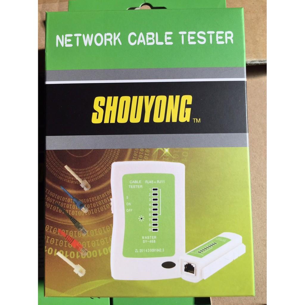 Bộ Test Cáp Mạng - Hộp Kiểm Tra Dây Mạng - RJ45