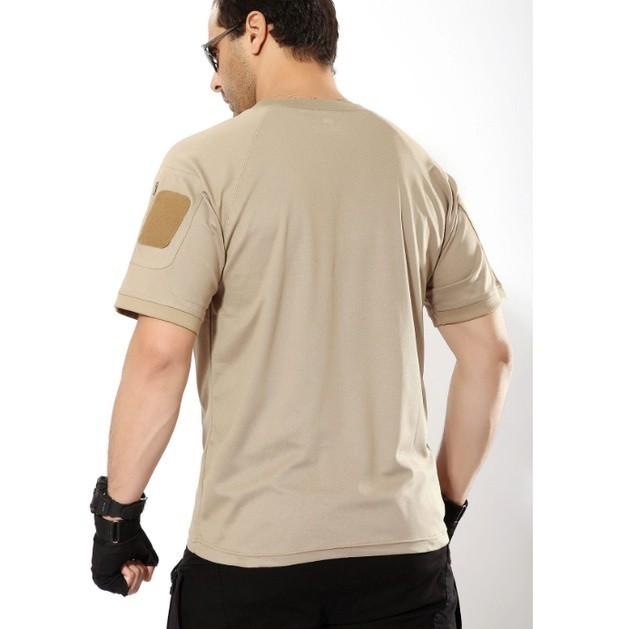 Áo thun cổ tròn chiến thuật_dã ngoại_sinh tồn - camo đen