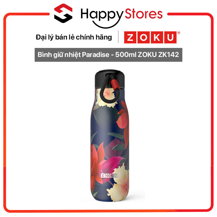 Bình giữ nhiệt Paradise 500ml ZOKU ZK142 - Hàng chính hãng 