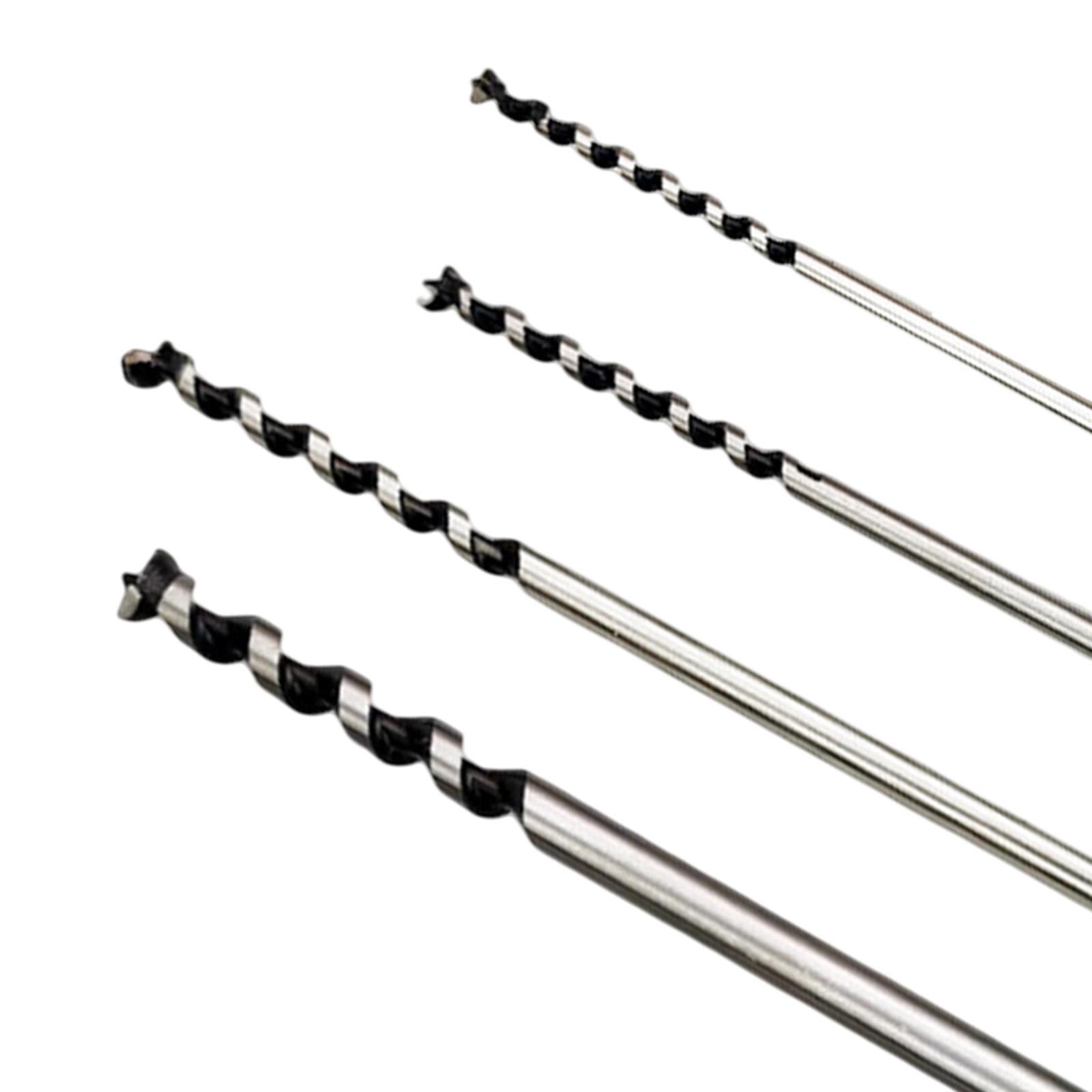 4Pcs Woodworking Mortising Durable Hole Drill Bit for DIY Woodworking