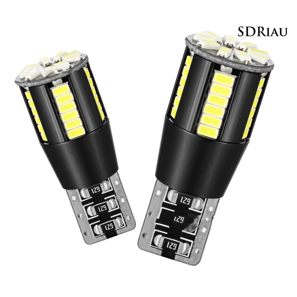 Set 10 Bóng Đèn Led T10 3014 6000k Siêu Sáng Dành Cho Ô Tô