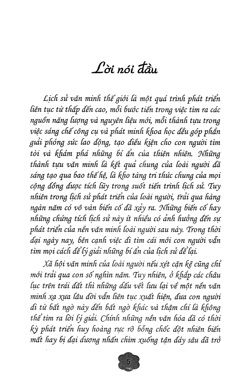 Bí Ẩn Những Nền Văn Minh Trên Thế Giới (Tái Bản)