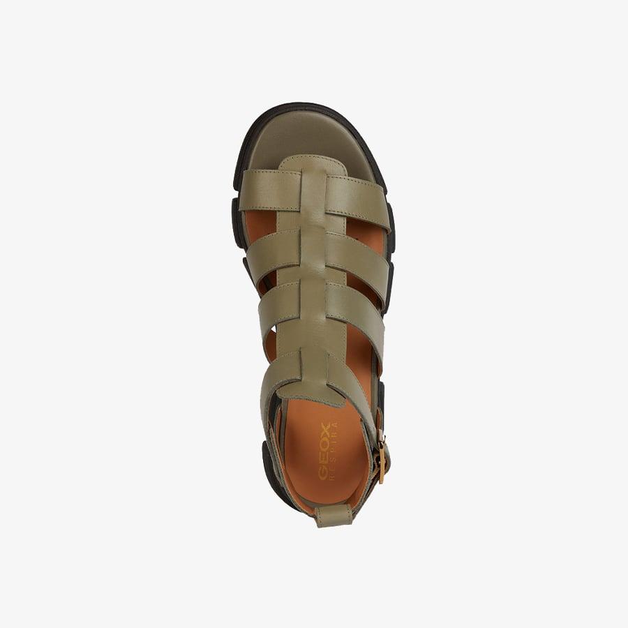 Giày Sandals Nữ GEOX D Lisbona B