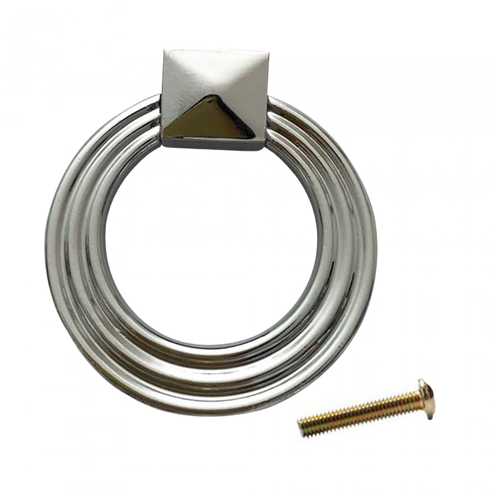 Cabinet  Pull Drawer Knob  Kitchen Pull Metal W/ Screw for Bathroom