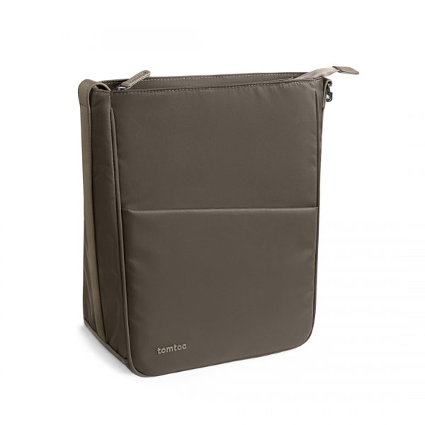 Túi đeo kiêm balo Tomtoc Slash Sling Bag Taupe cho Ultrabook13/14 inch - Hàng chinh hãng