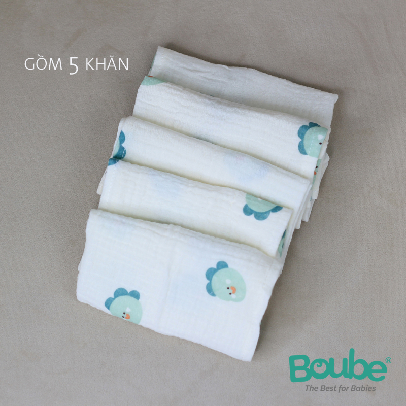 Combo sơ sinh, món quà Mẹ tặng con khi chào đời Boube, Vải Petit và Bamboo cao cấp mềm mại, mịn màng - Newborn