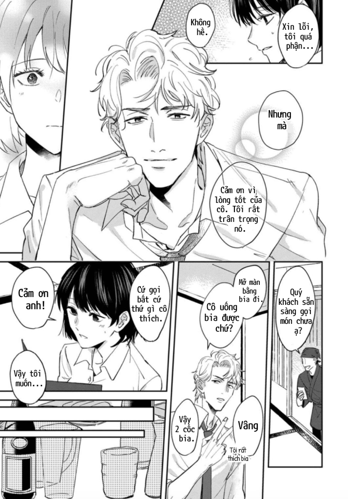tôi không thể chỉ biết yêu thôi - cấp trên hay soi mói và cấp dưới nghiện mùi chapter 1 27