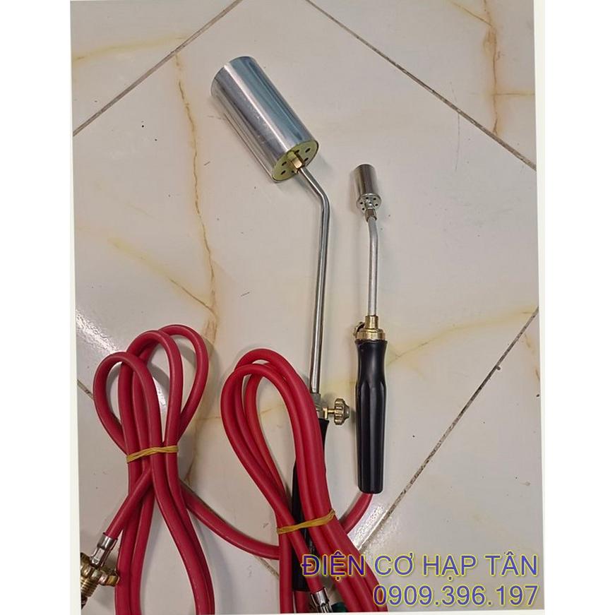 Khò gas công nghiệp, khò gas thui trâu bò lợn  cán dài 50cm, dây dẫn 2,5mét