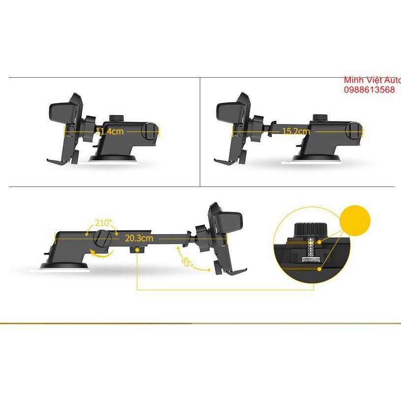 Giá đỡ DÀNH CHO điện thoại trên ô tô,giá đỡ ô tô, loại hút chân không cao cấp, gắn taplo ,kính xe,bàn làm việc