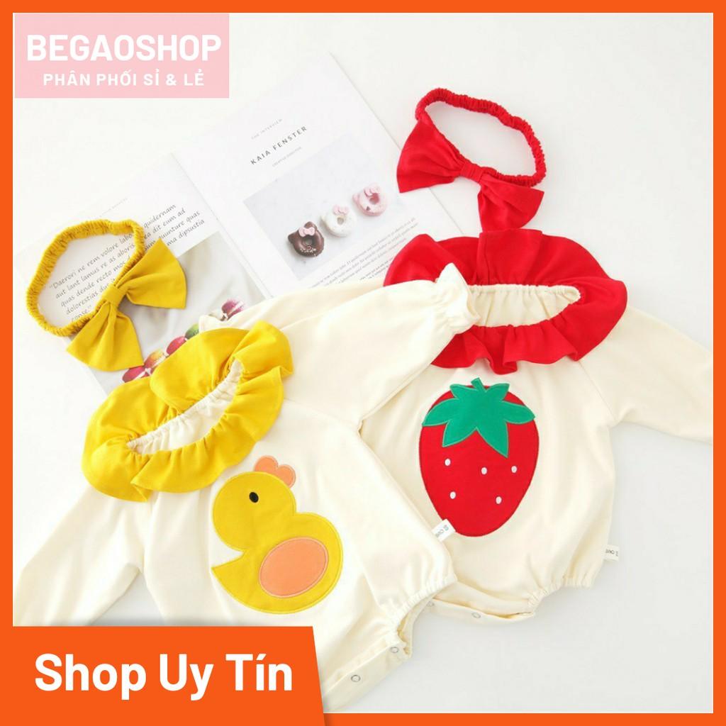 BabyGao Set bộ đồ bé gái siêu phẩm body kèm tuban cho gái cưng siêu đẹp