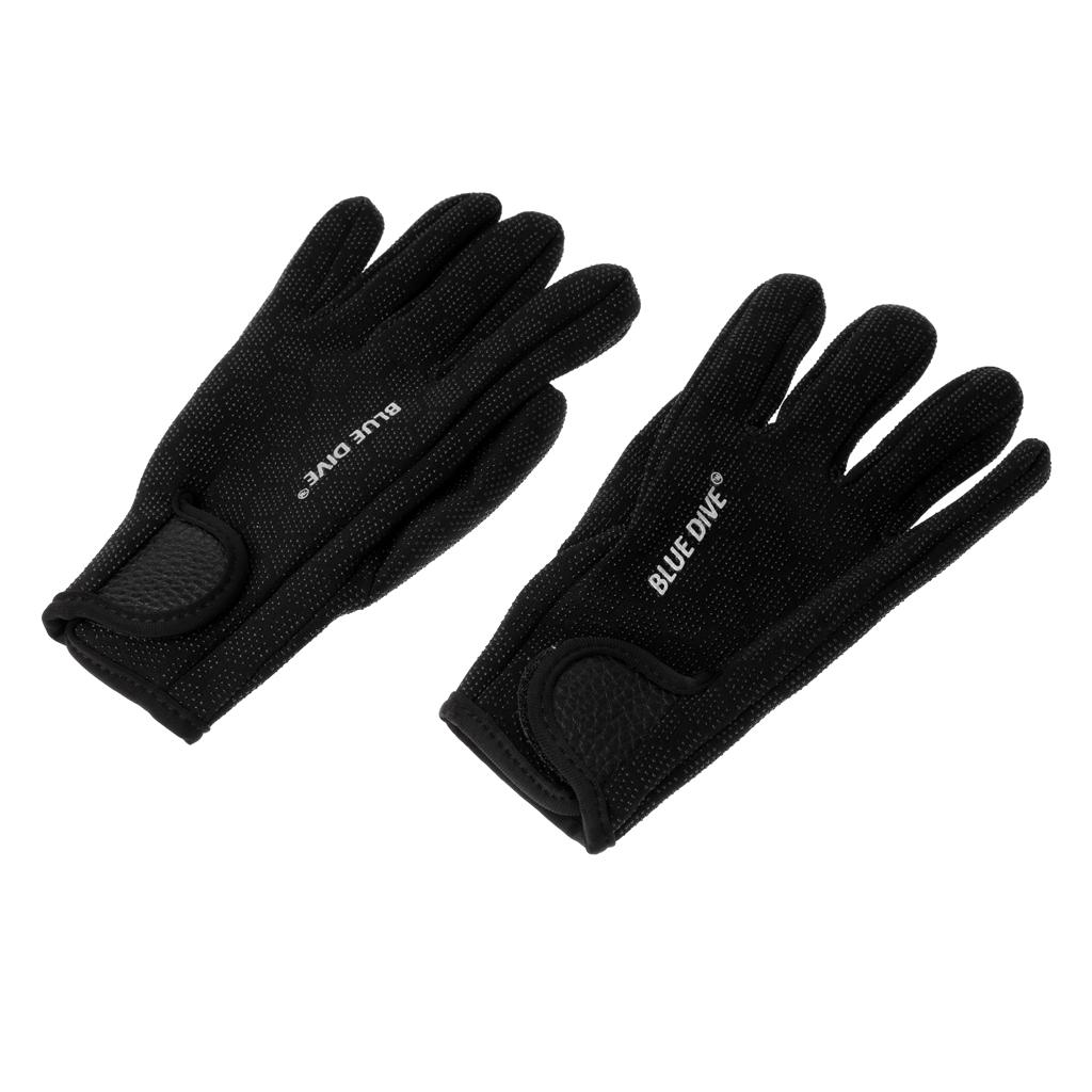 Hình ảnh 1 Pair Black/Pink 1.5mm Neoprene Elastic Ultra Anti Slip Wetsuits Gloves Keep Warm Diving Swimming Surfing Kayaking Gloves