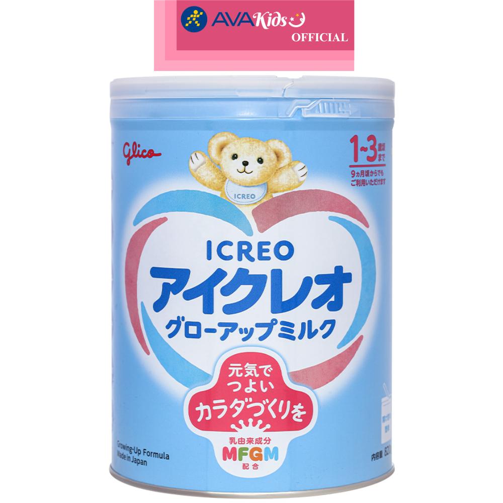 Sữa bột Glico Icreo số 1 820g (1 - 3 tuổi) - Hàng Chính Hãng