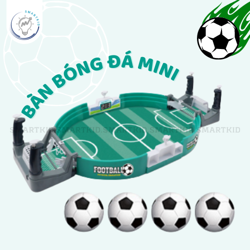 Bàn chơi bóng đá mini - Đồ chơi thể thao cho bé 6+