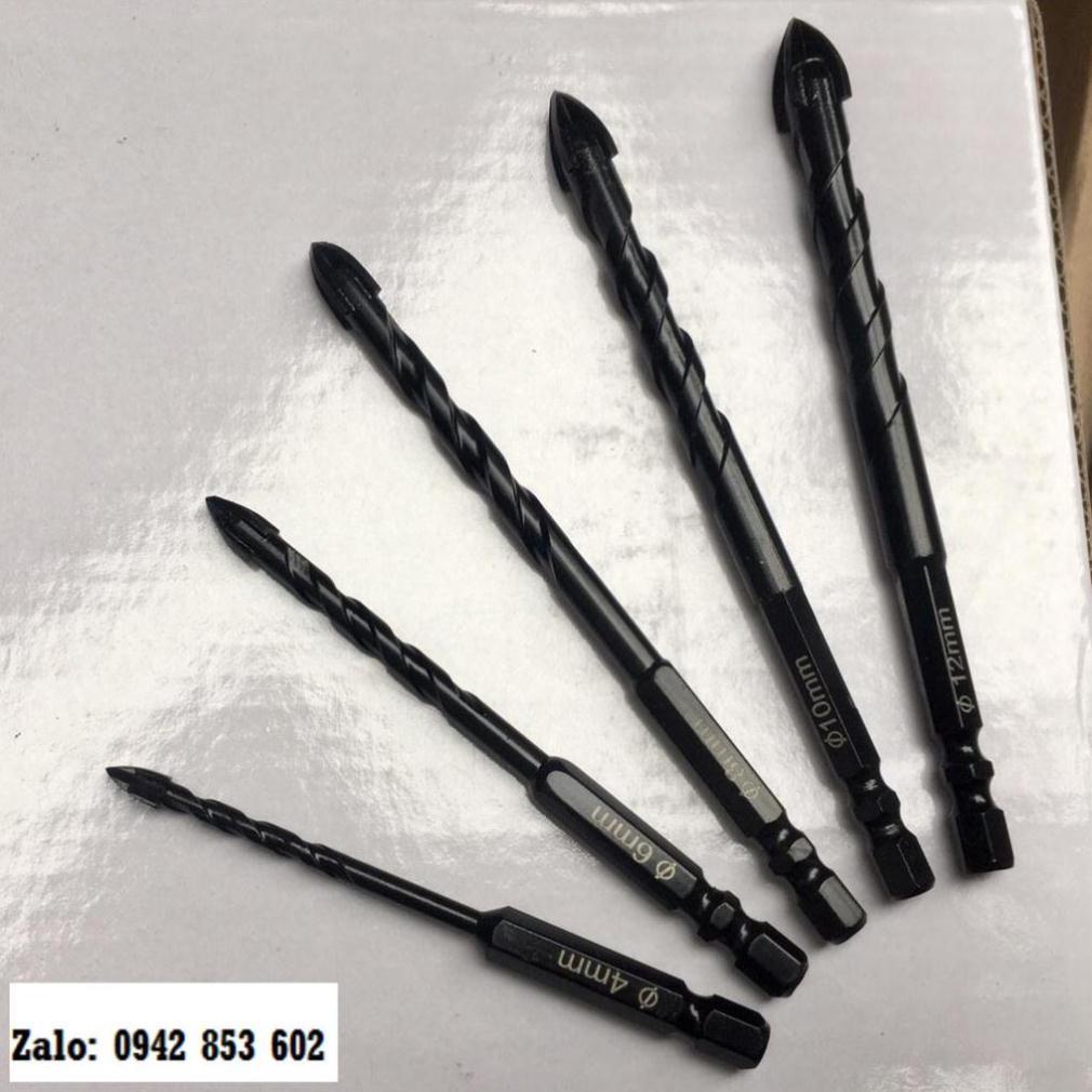 Mũi Khoan Đa Năng 4 Cạnh Chuôi Lục Giác - Bán Lẻ Đầy Đủ Kích Cỡ