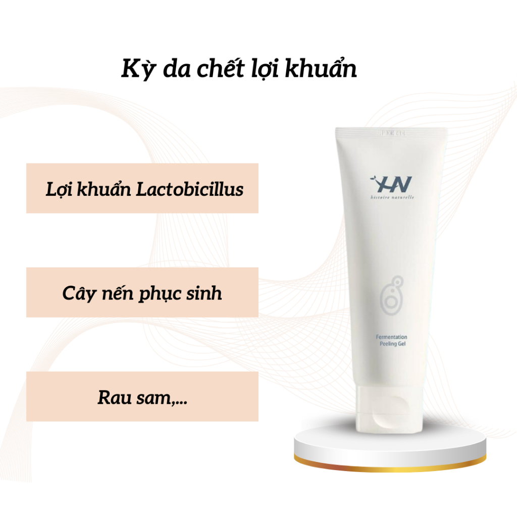 Tẩy da chết lợi khuẩn lên men gạo HISTOIRE Naturelle 120ML