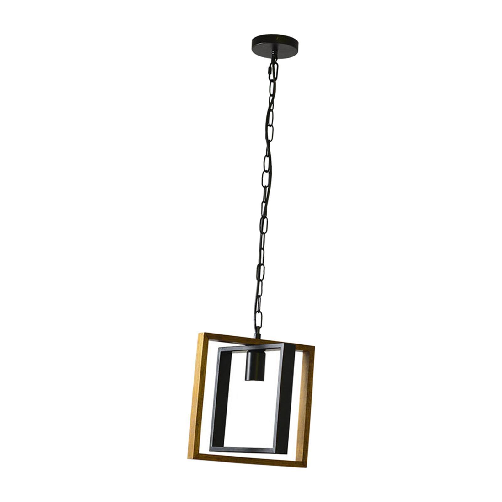 Retro Style Pendant Light Ceiling Lamp Adjustable Lighting for Loft Hallway