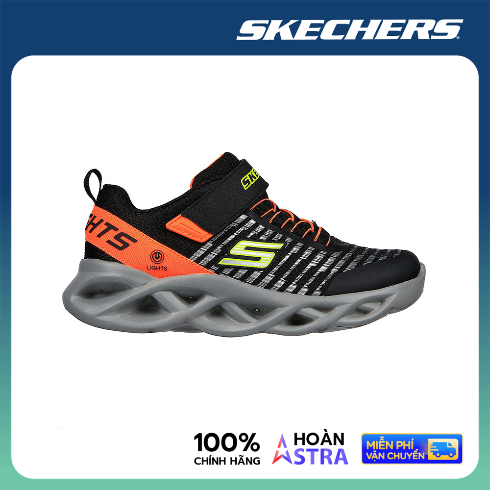 Skechers Bé Trai Giày Thể Thao Twisty Brights - 401650L-BKOR