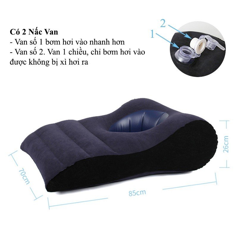 Ghế Tình Yêu Cho Bà Bầu Tặng Kèm Bơm Máy 2 Chiều. Gối Đệm Tình Nhân