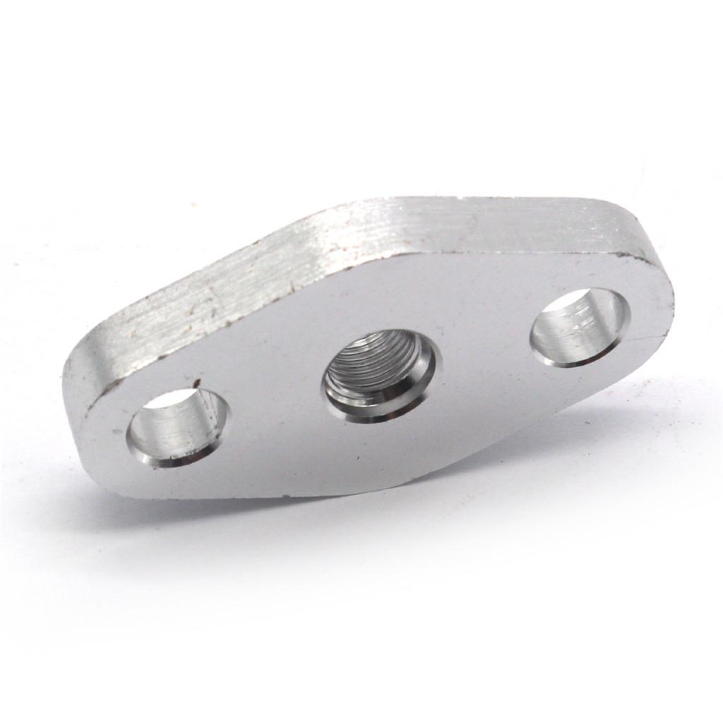 38mm 4AN Turbo Oil Feed Inlet Fitting Flange For T3 T4 T35 T04 Turbocharger