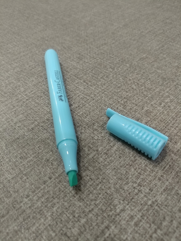 Bút Dạ Quang Textliner 38 - Faber-Castell PastelSky Blue (Xanh Da Trời)