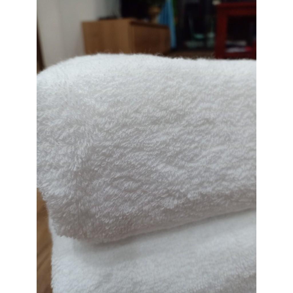 Combo 20 khăn tắm khách sạn 70x140cm, khăn spa cao cấp 320g khăn bông cotton 100% thấm hút nước cực tốt giá sỉ