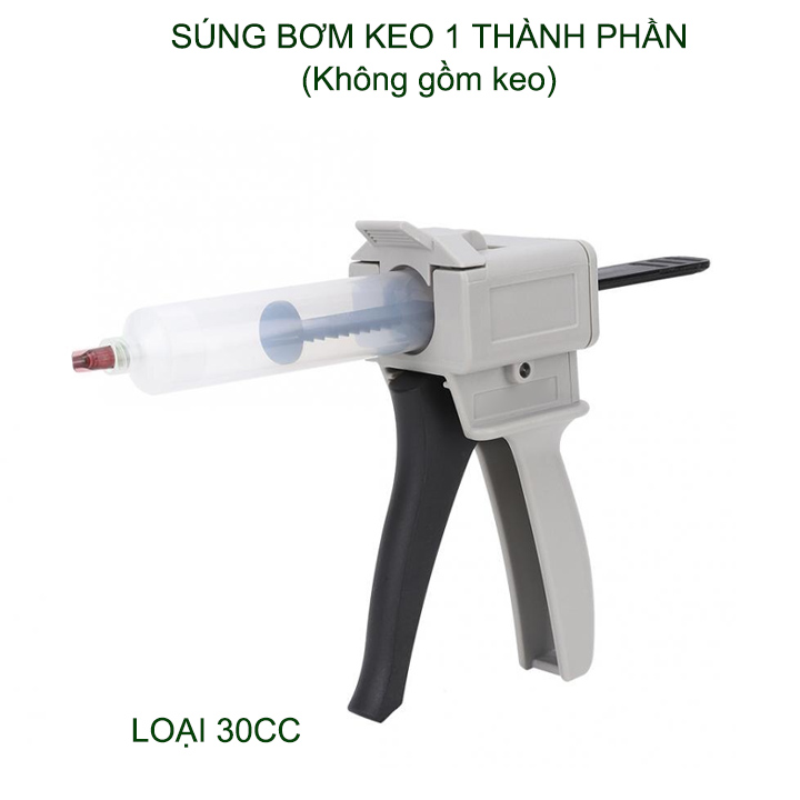 Dụng cụ bơm keo 1 thành phần bằng tay, loại 30-55CC tùy chọn