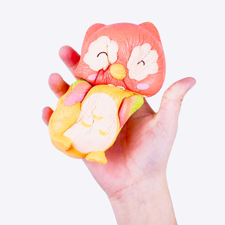 Squishy chú gà VLAMPO hàng siêu mềm quà tặng cho bé